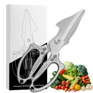 Heavy-Duty Bone Shears 268g Powerful Kitchen Shears for Home Use Comfortable Grip for Daily Use
