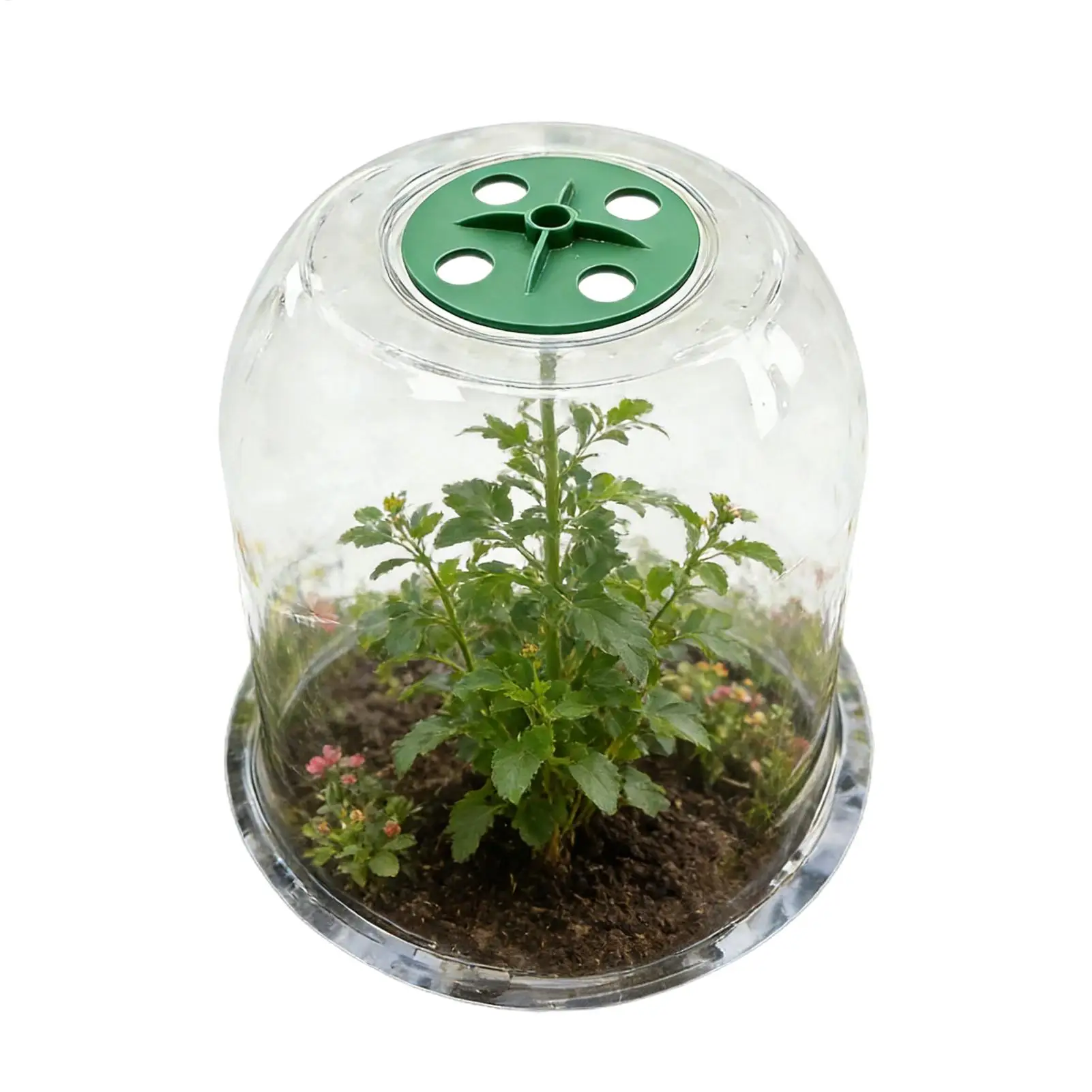 Plant Frost Cover Transparent Flower Frost Cover Flowerpot Cold Protector for Greenhouse Outdoor Indoor Garden Balcony Nursery