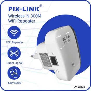 Pixlink wr03 Wireless Wifi Repeater Range Extender Router Signal verstärker 300m Booster 2,4g Wi-Fi Ultra boost Access Point