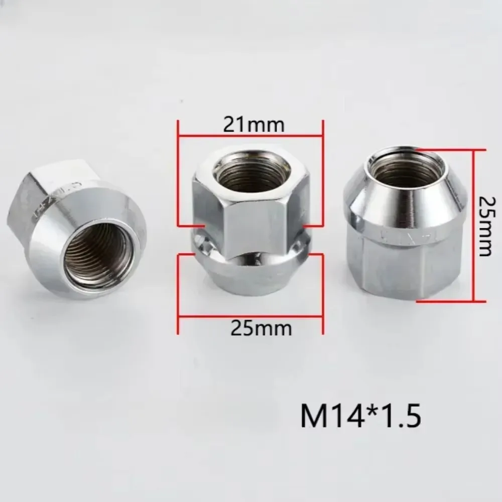 

1pc Wheel Lug Nut Suit for Tesla Model 3 S X Y Hex 21mm Thickness 25mm