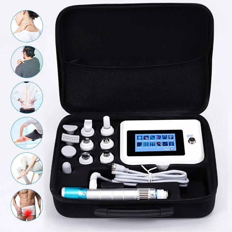 

Physiotherapy Equipment Extracorporeal Shockwave Therapy Medical Pain Relief Device