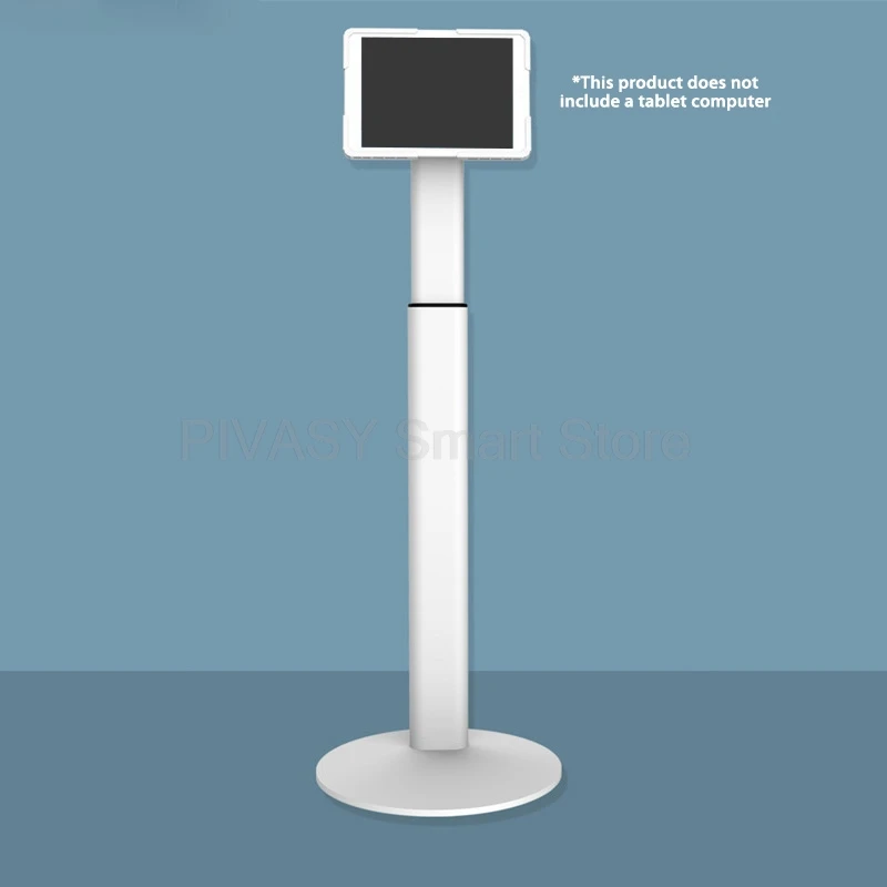 Stojak na tablet 8-13 cali, komercyjny ekspozytor fitness, kiosk podłogowy, blokada antykradzieżowa, regulacja wysokości VESA, obrotowy ekran, uniwersalny