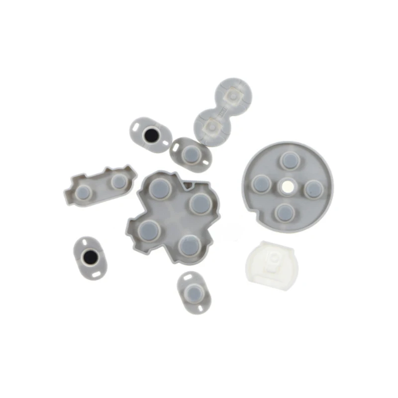 YuXi-Juego de botones adhesivos conductores, almohadilla de goma de silicona conductora para reparación de botones, Wiiu, 1 Juego