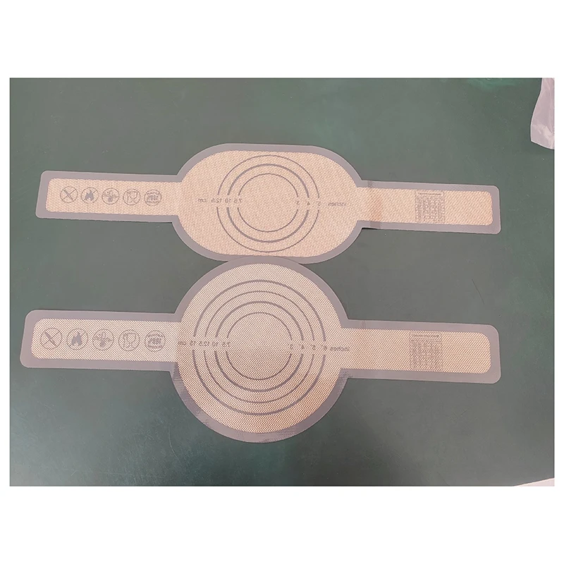 Insulation Pad Round Bottom And Oval Bottom Set Long Handle Pad Anti-Scalding Easy-To-Grab Bread Transfer Pad