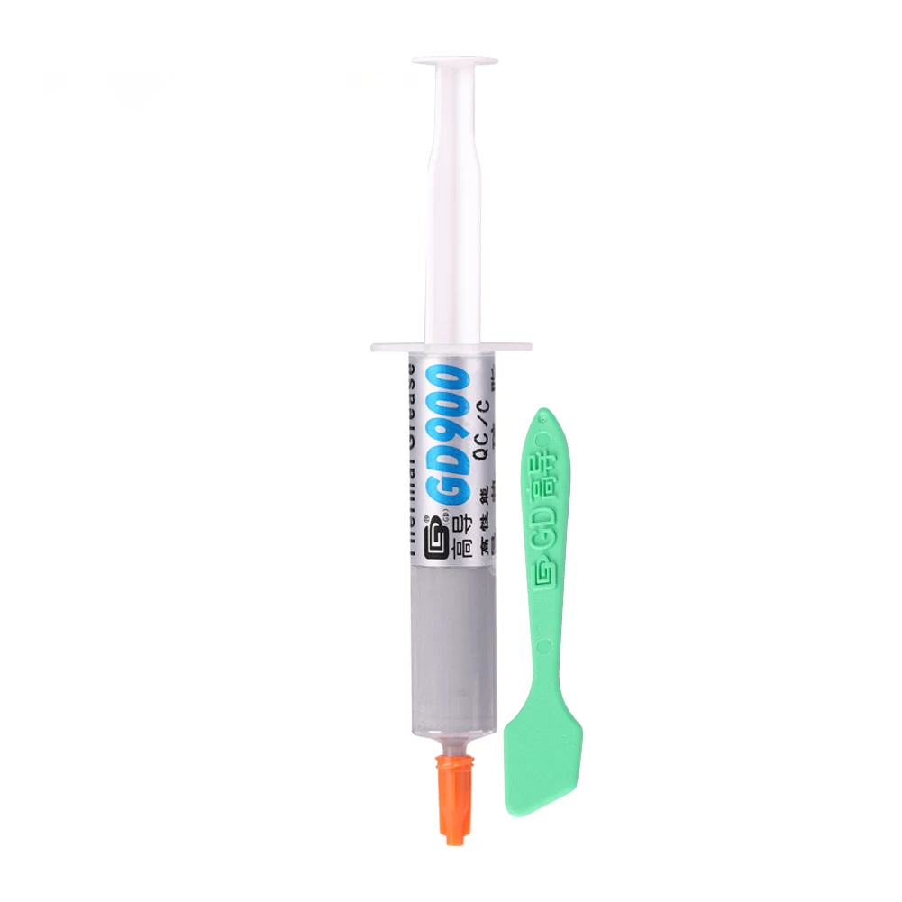 GD900 Thermal Conductive Grease Paste Net Weight 15 Grams Silicone Thermal Paste Silicone Plaster for PC/CPU/GPU/LED
