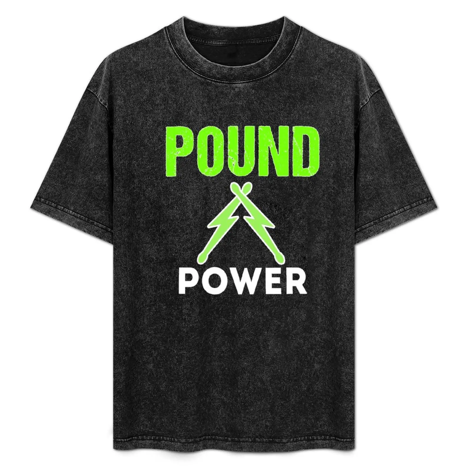 

Pound Fitness - Pound Power Fitness Workout Gift T-Shirt cotton graphic tees plus sizes oversizeds t shirt men