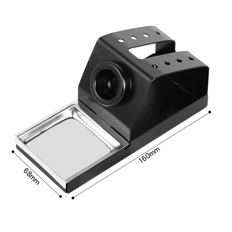 1PC Soldering Station Soldering Iron Bracket Metal Bracket Electric Soldering Iron Insert Bracket Square Holder Auxiliary