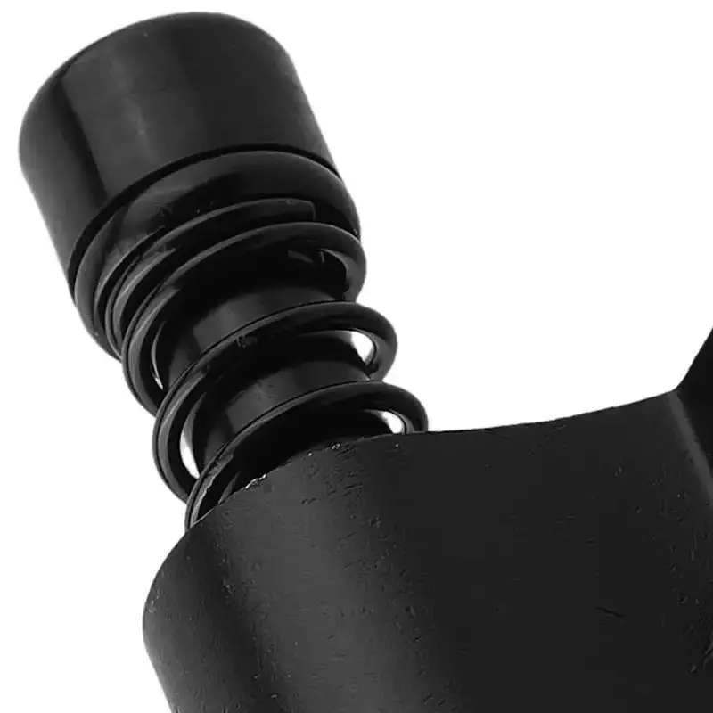 

High Quality Barn Door Stopper Household Hardware Black Hardware Accessories Double Pulley Hanging Rail Sliding Sliding