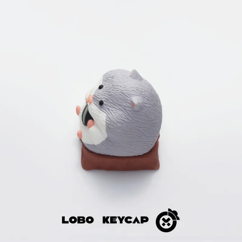 لوبو الأصلي الهامستر تحت عنوان Keycap بودنغ موتشي تخصيص مادة الراتنج واحدة ESC موقف الطبقات بالتنقيط الغراء