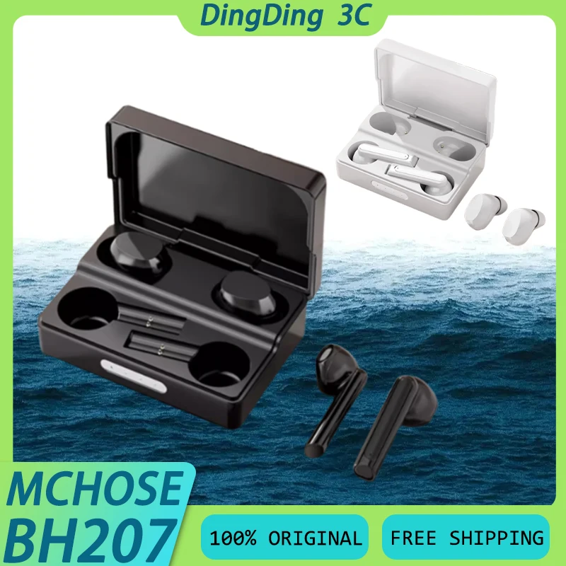 MCHOSE BH207 Wireless Double Couples Earphone Stereo Sound Noise Reduction Long Battery Life Comfortable Custom Sports Headset