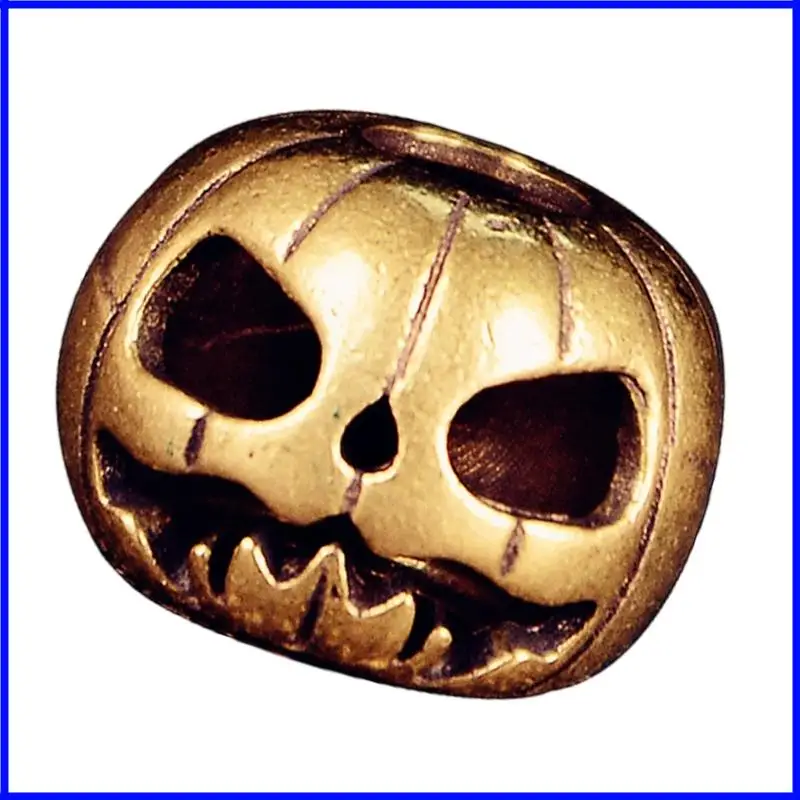 

Metal Pumpkin Design Beads Paracord Bead for Jewelry and Paracord Enthusiasts