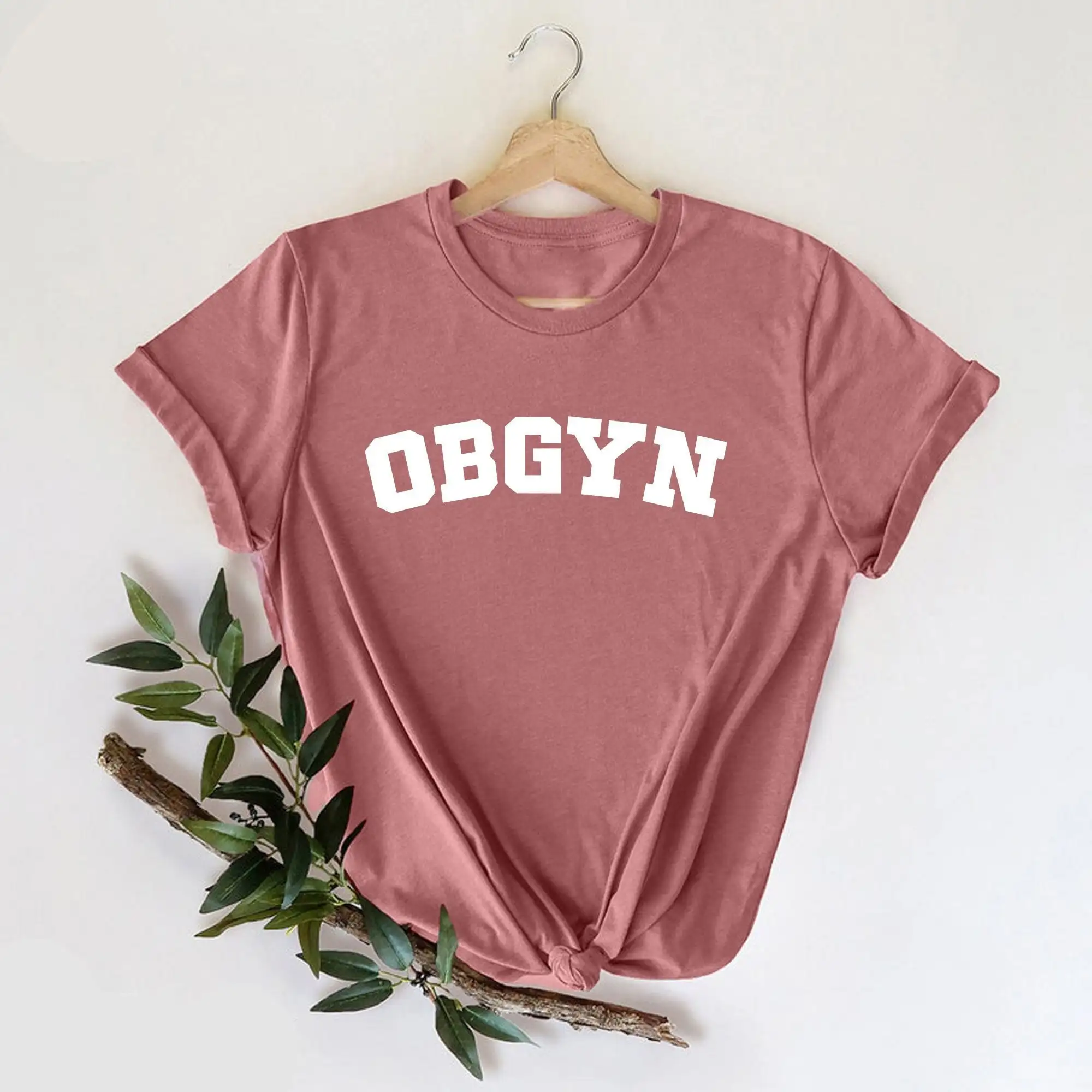 Obgyn Retro Jersey T Shirt Squad Nurse GynecologisT Obstetrician Ob technician Delivery Doctor