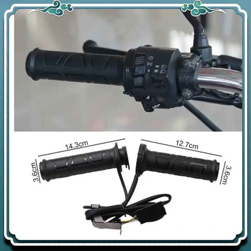 

Premium 2PCS Electric Hot Grips 12V Handle Warmer 22Mm Adjustable Temperature Motorcycle Accessories