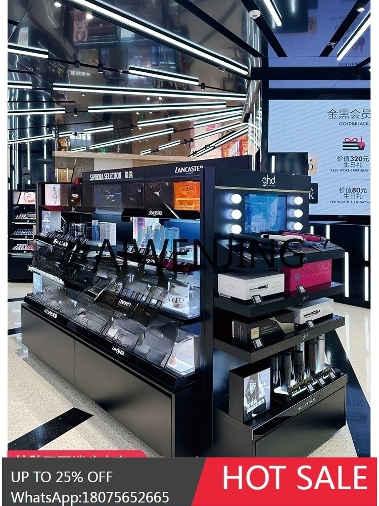 RWJ Nakajima Cosmetics Mask Perfume Makeup Daily Chemical Display Stand