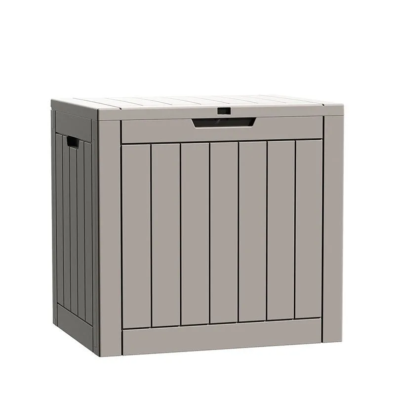 Hot Selling Wholesale Multifunctional Outdoor Plastic Deck Box Rectangular Waterproof Camping Garden Swimming Pool Storage Box