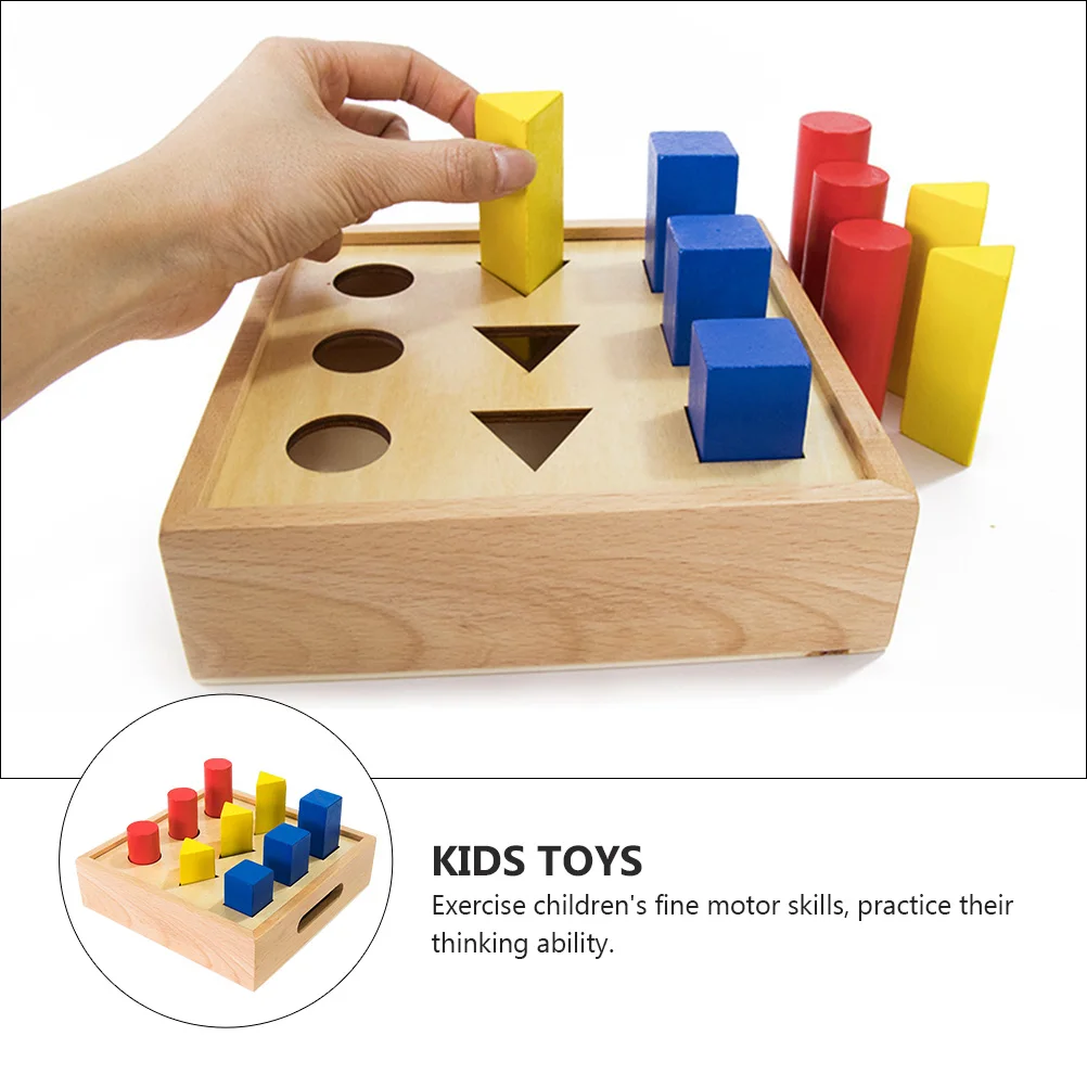 Geometría de educación temprana, juguetes geométricos profesionales, bloques de construcción, niños principales