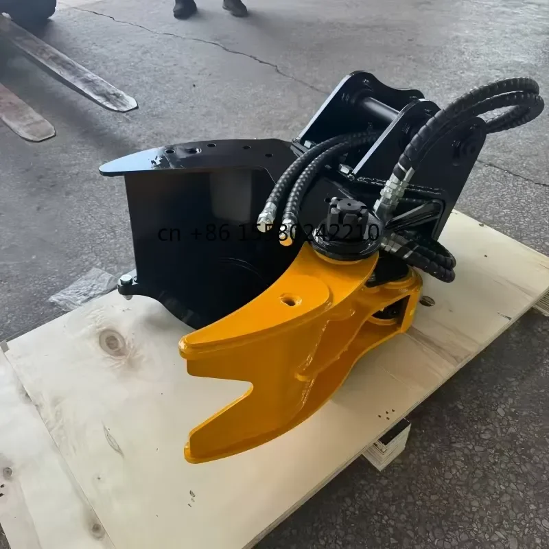 2026 hot for WIGON Hydraulic Tree Shearing Machine Excavator Attachment Hardox450 Material 2-25T Suitable Tree Pruning