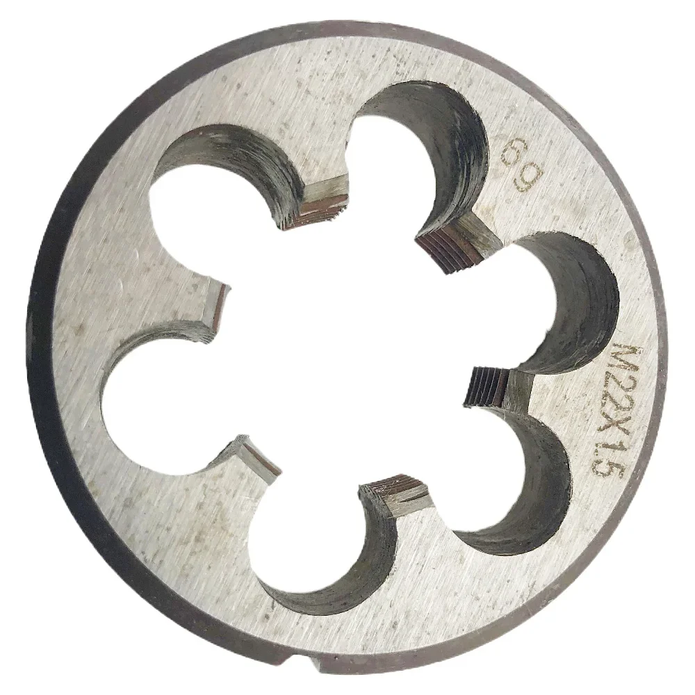 Imagem -06 - Tap And Die Grupo Rosca rh à Direita Ferramenta de Rosqueamento Hss Ferramentas Manuais M22 x 1.5