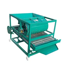 Electric Grain Seeds Beans Sorting Machine Wheat Sunflower Seed Cleaner Vibration Screening Machine