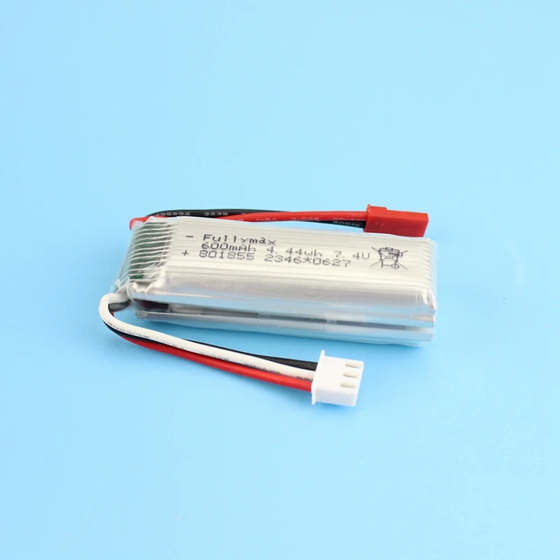 HOT-7.4V 600Mah Battery For Wltoys XK A280 RC Airplane Spare Parts Accessories