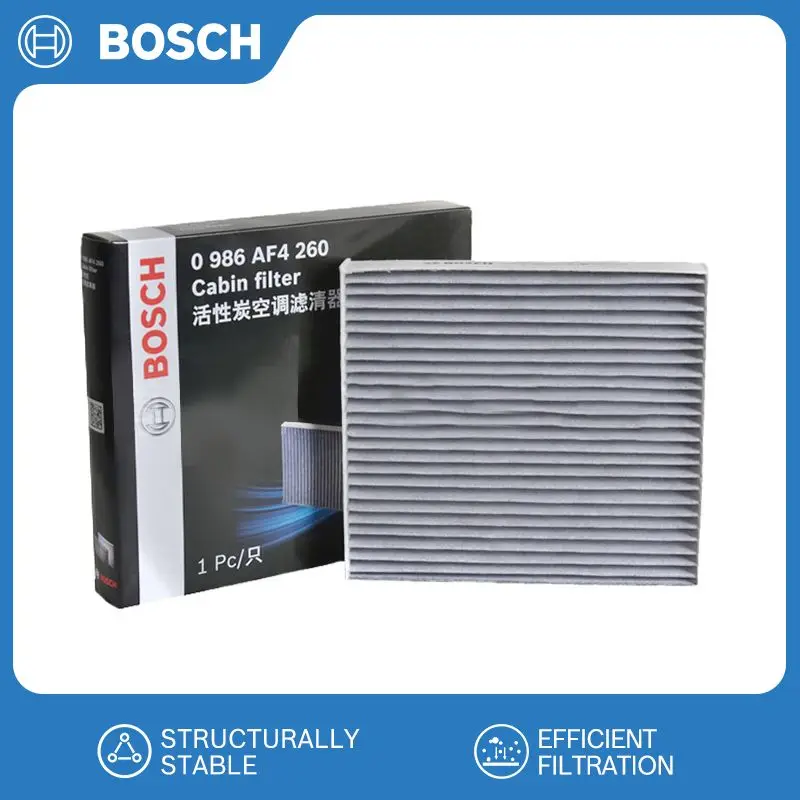 BOSCH Car Air Filter Air Conditioner Cabin Filter with Activated Carbon Replacement for Toyota Corolla Camry Vios 72880 AJ000