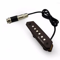 Skysonic Guitar Pickup Passive Acoustic Guitar Soundhole Pickup Humbucker A-810 With Tone Colour Volume Control