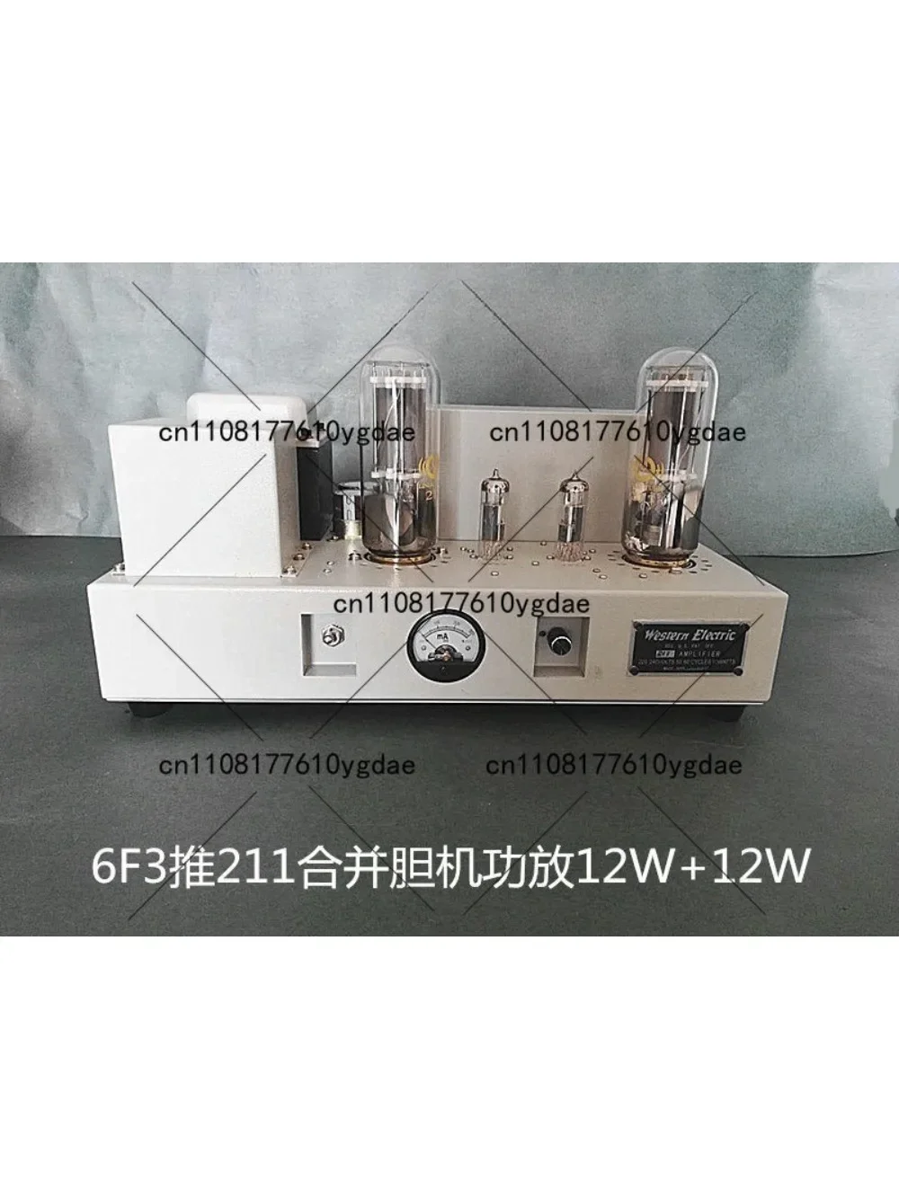 211 Single-Ended Tube Power Amplifier 12W + 12W Bile Machine Vintage Audio Amp Handmade Class a Vacuum Tube Amplifier