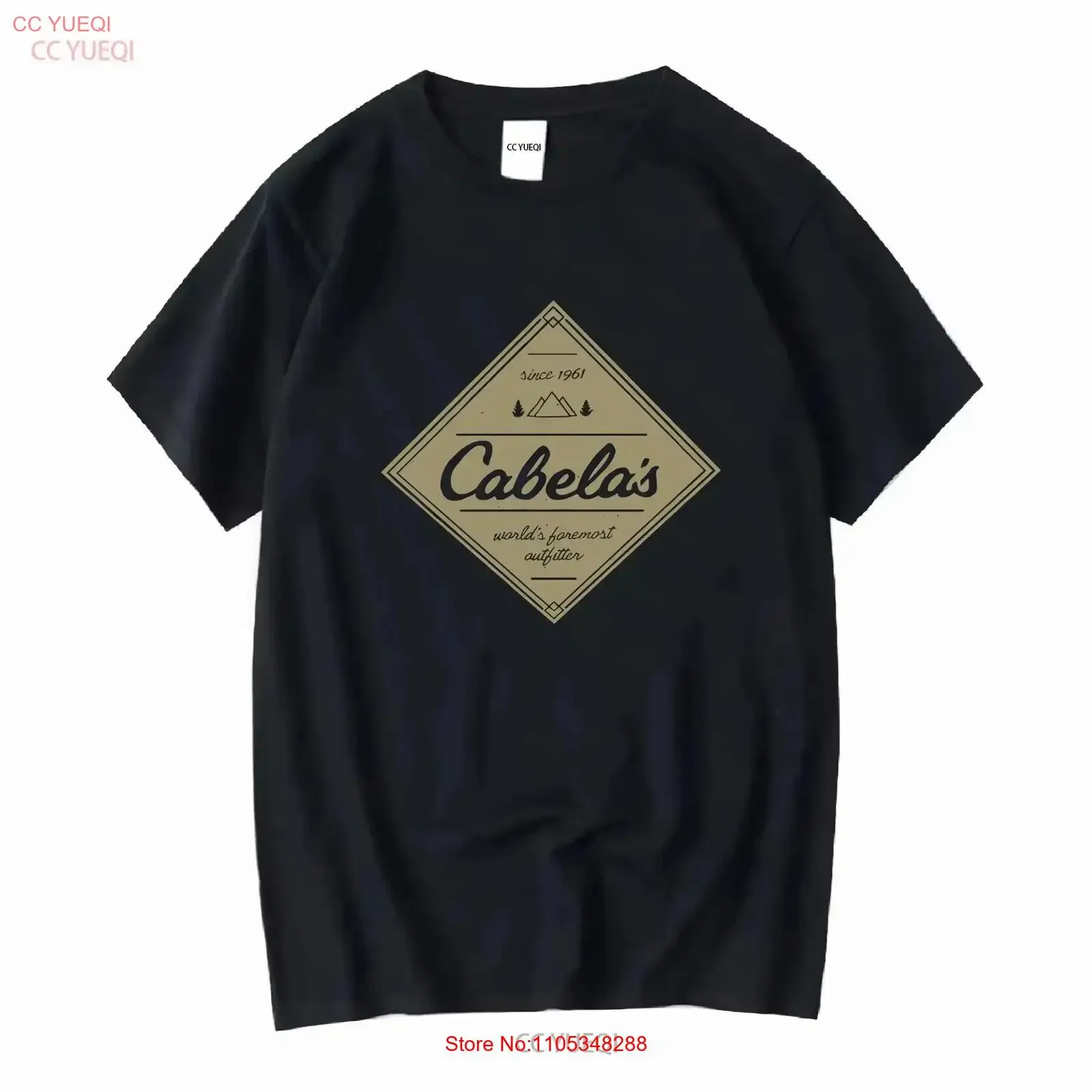 Cabela's Worlds Foremost Outfitter Graues Casual Wander- und Angel-T-Shirt für Herren, Größe XL, Vintage-Waschung, Stretch-Effekt