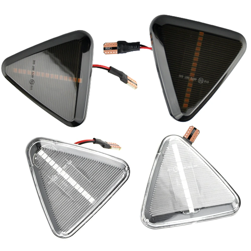 2Pc Luci Laterali Auto Sinistra Destra Per Mitsubishi Colt CZC 2004-2012 Dinamico Indicatore di Direzione Laterale Indicatore di Direzione Accessori Auto