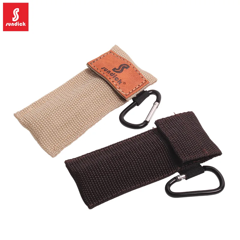 Outdoor Solid Wood Chopsticks with Storage Portable Bag, Camping Tableware Travel Portable Folding Chopsticks