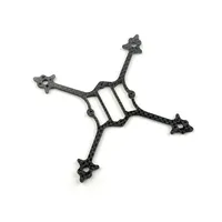 HappyModel Crux3 Replacement Frame Kits 115mm Wheelbase Bottom Plate 3K Carbon Fiber