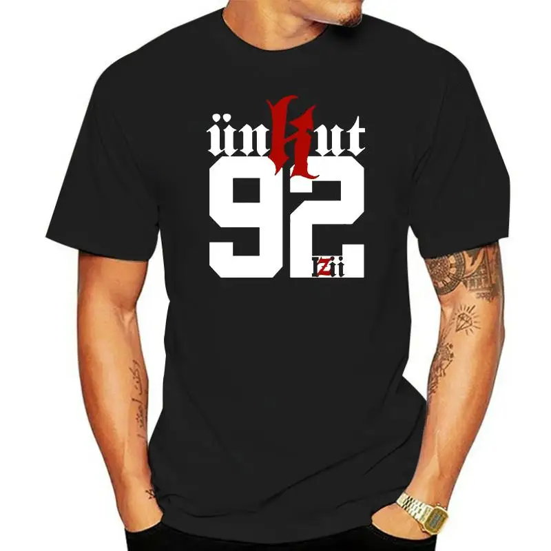 Discount 100% Cotton T Shirts  Short Sleeve Gift O-Neck Mens Unkut 92 Design Logo Shirts