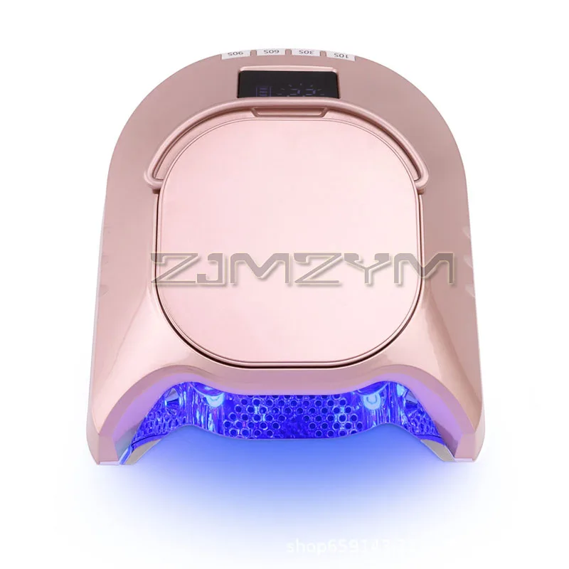 86W High Power Nail Lamp Dual Light Rechargeable Nail Dryer Wireless Nail Art Manicure Tools With Advanced Unique Mirror-finish