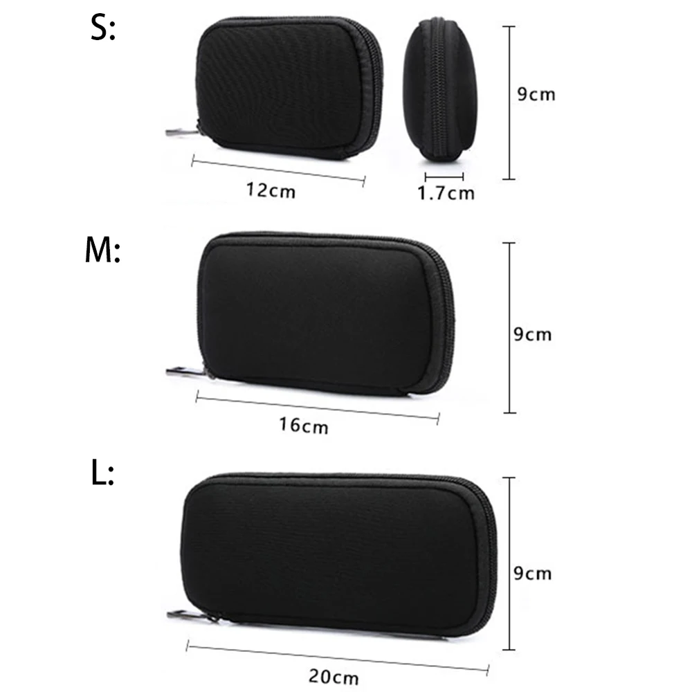 Dustproof U Disk Holder With Zipper Shockproof U Disk Bag Flash Drives Protective USB Flash Drives Case Flash Drives Organizer