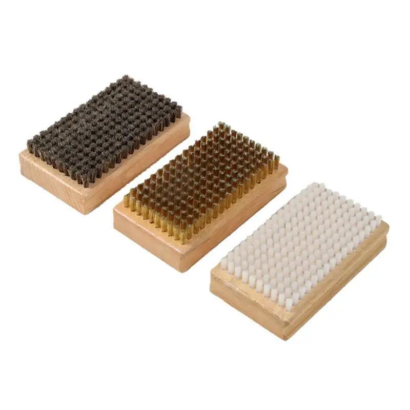 

Щетка для нанесения воска на сноуборд ABWZ: стальная проволока / нейлон / конский волос, инструмент для ухода за сноубордом