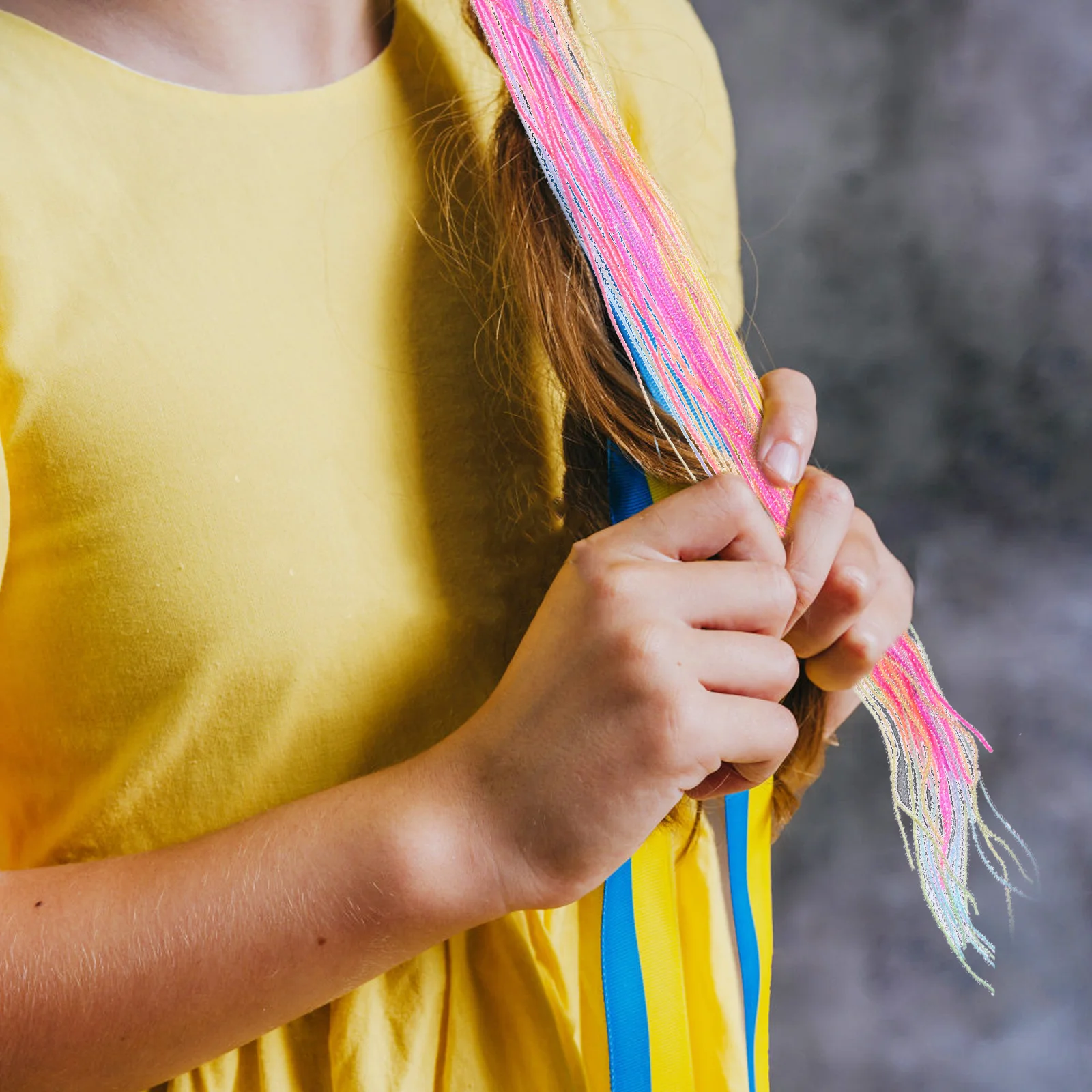 

Hair Color Rope Braiding Thread Reusable Ropes for Tie Accessories Girls