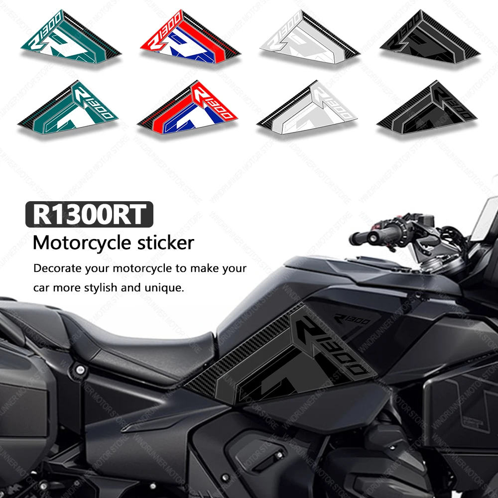 

For R1300RT R 1300RT 3D Epoxy Resin Protective Sticker Motorcycle Side Tank Stickers Protection Waterproof Protective Sticker