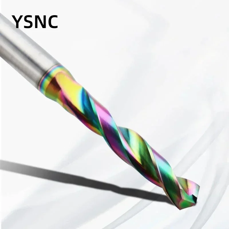 Carbide Drill 3D 5D DLC Coating 1 2 3 4 5 6 7 8 9 12MM External Cooling CNC Machining for Aluminum Copper Wood Hole Processing
