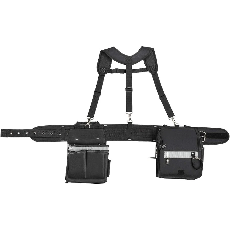 Basics-Combo Tool Belt com 28 bolsos, cintura ajustável, 29 a 46 ", 22.6x13.2x6", frete grátis