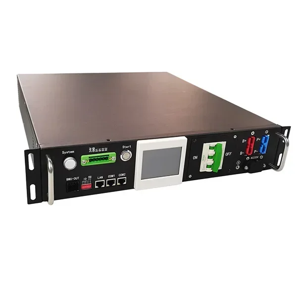120S 384V/50Amp 2U Standard Case For High Voltage Bms With Relay Contactor Slave And Master 2-3 Level Structure