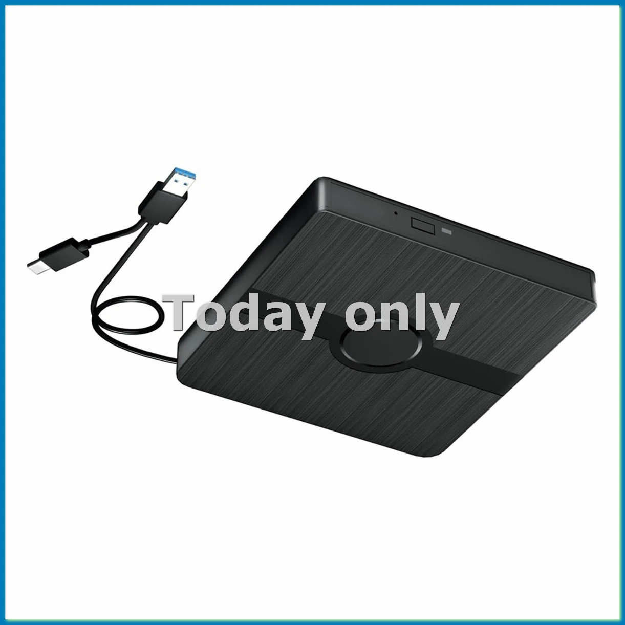 External Blu Ray Drive,CD/DVD Burner Player with Read/Write Capability Portable Blu-Ray Player for PC Laptop Win10-A20R