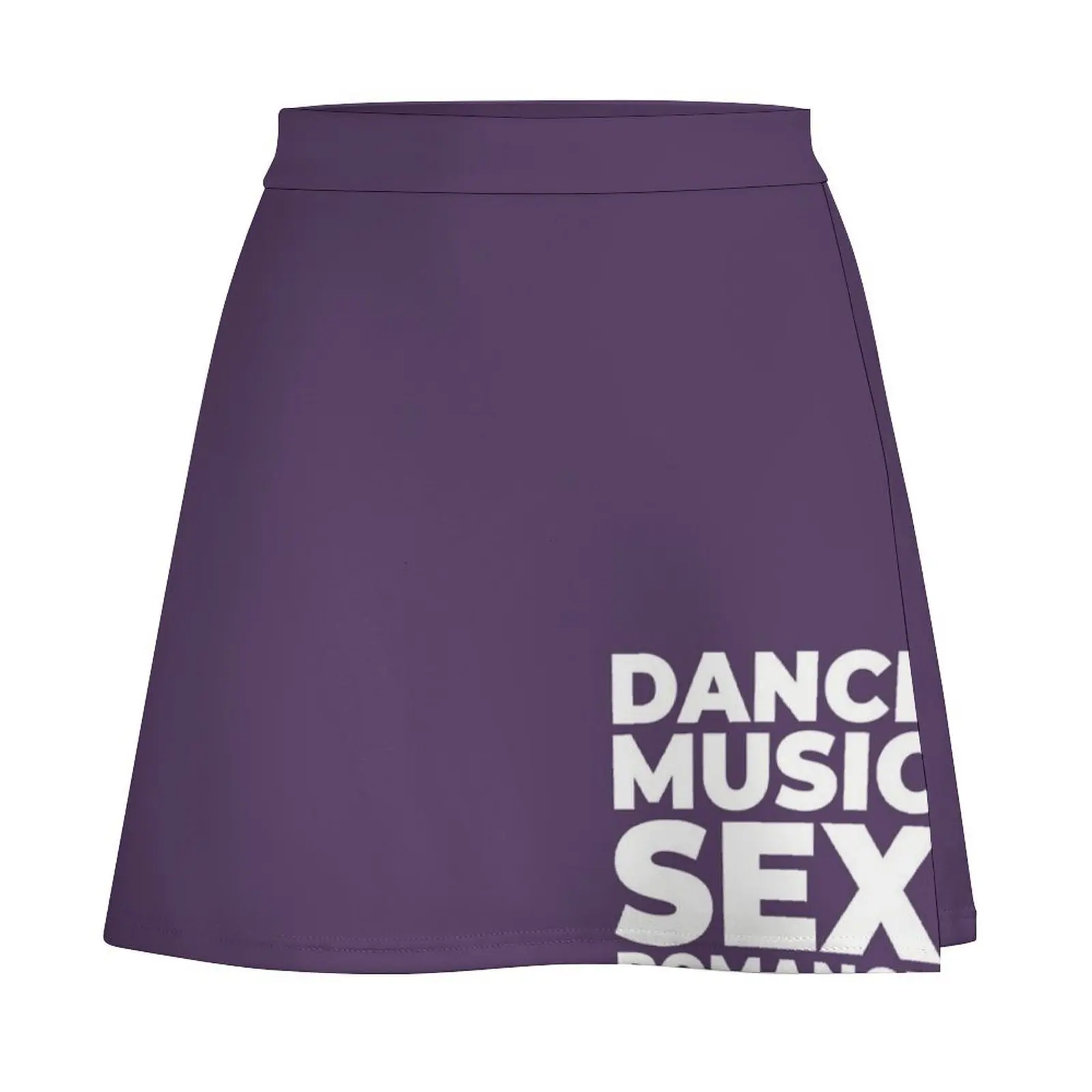 Dance, Music, Sex, Romance Mini Skirt Short women′s skirts Woman skirt Mini Skirt