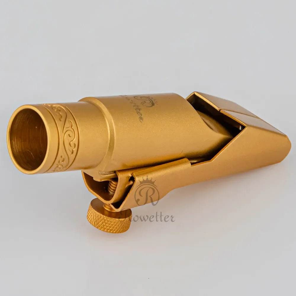 High Quality Professional Tenor Soprano Alto Saxophone Metal Mouthpiece Gold Plating Sax Mouth Pieces Accessories Size 5 6 7 8 9