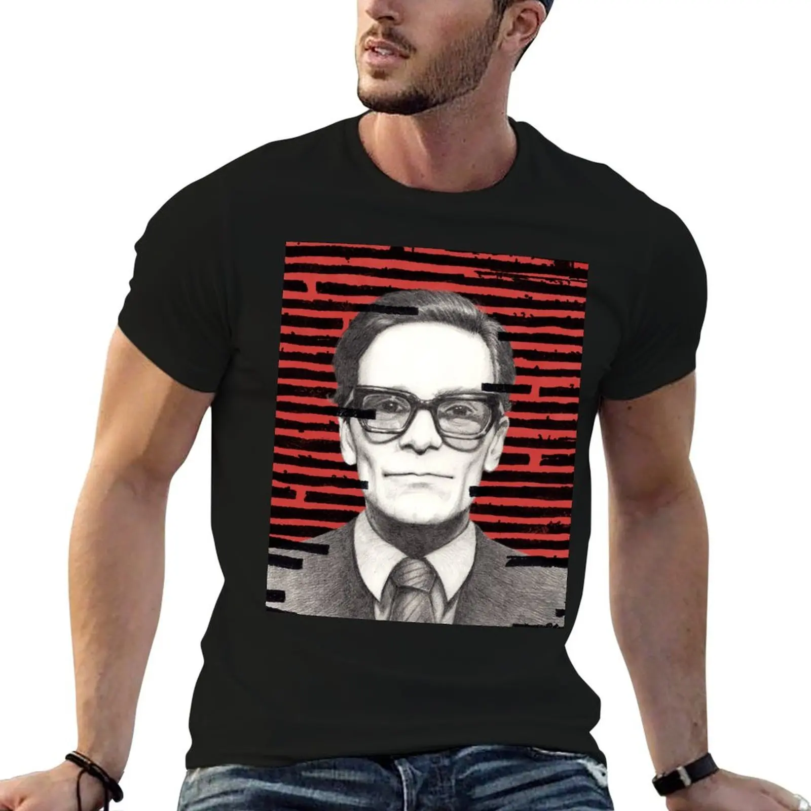 

Pier Paolo Pasolini portrait T-Shirt customs design your own sports fans animal prinfor boys mens clothes