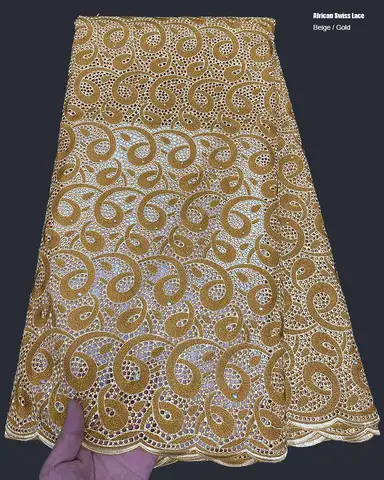 5 Yards Soft Sky Blue Embroidery African Swiss Voile Lace Fabric High Quality Cotton Nigerian Sewing Lace Super Neat Cloth