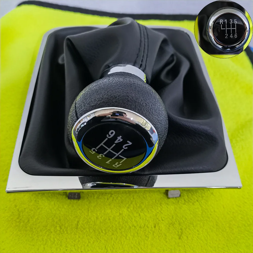 Replacement Manual Gear Shift Knob for Passat for b6 (2005-2011) with Narrow Profile for Use on 5-Speed and 6-Speed Manual