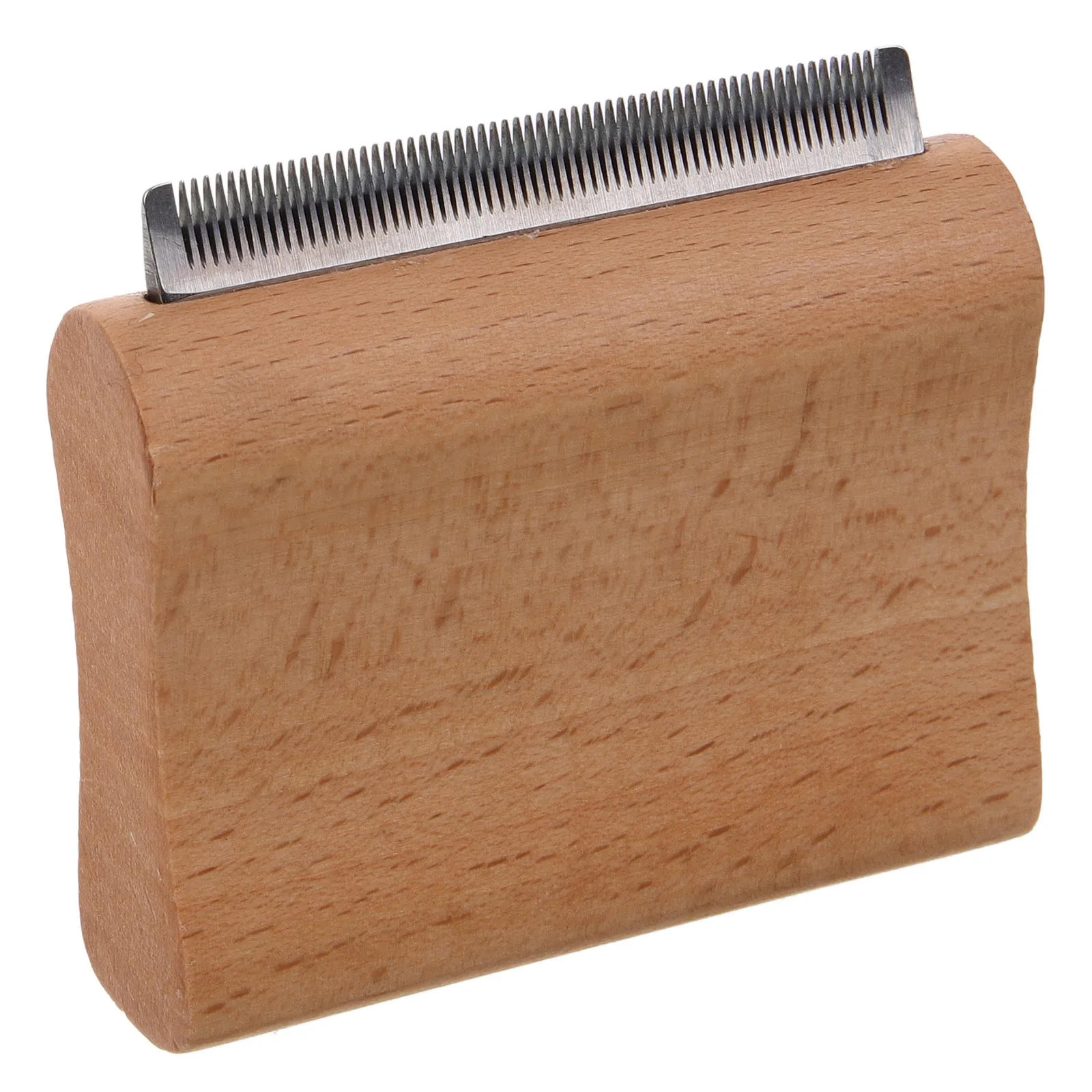 

Stainless Steel Wood For Grooming Deshedding Cleaning Tool Large Animals Cattle Horse Hair Removal Comb Horse Grooming Scraper