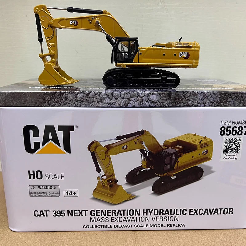 

DM 1:87 Scale CAT 395 Excavator Alloy Engineering Vehicle Model 85687