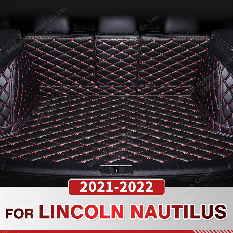 

Автомобильный коврик для багажника с полным покрытием для Lincoln NAUTILUS 2021 2022, автомобильная Накладка для багажника, подкладка для груза, защитные аксессуары для интерьера