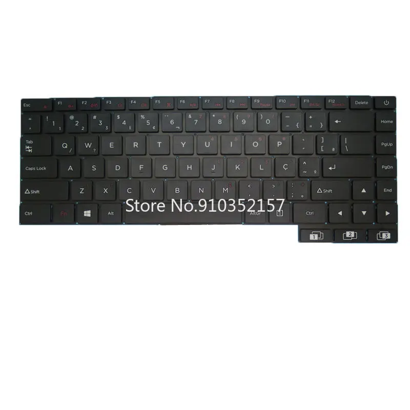 BR Layout Keyboard For POSITIVO SCDY315-18 SCDY315-18-4 Compatible SCDY315-18-2 Brazil BR Master 1240 Motion C4500 C4500D Q4128B